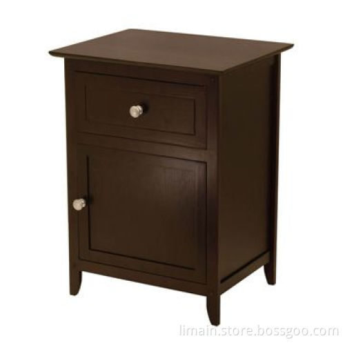 Nightstand with Espresso Finish